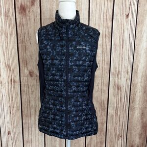 Eddie Bauer Women's Floral Puffer Vest